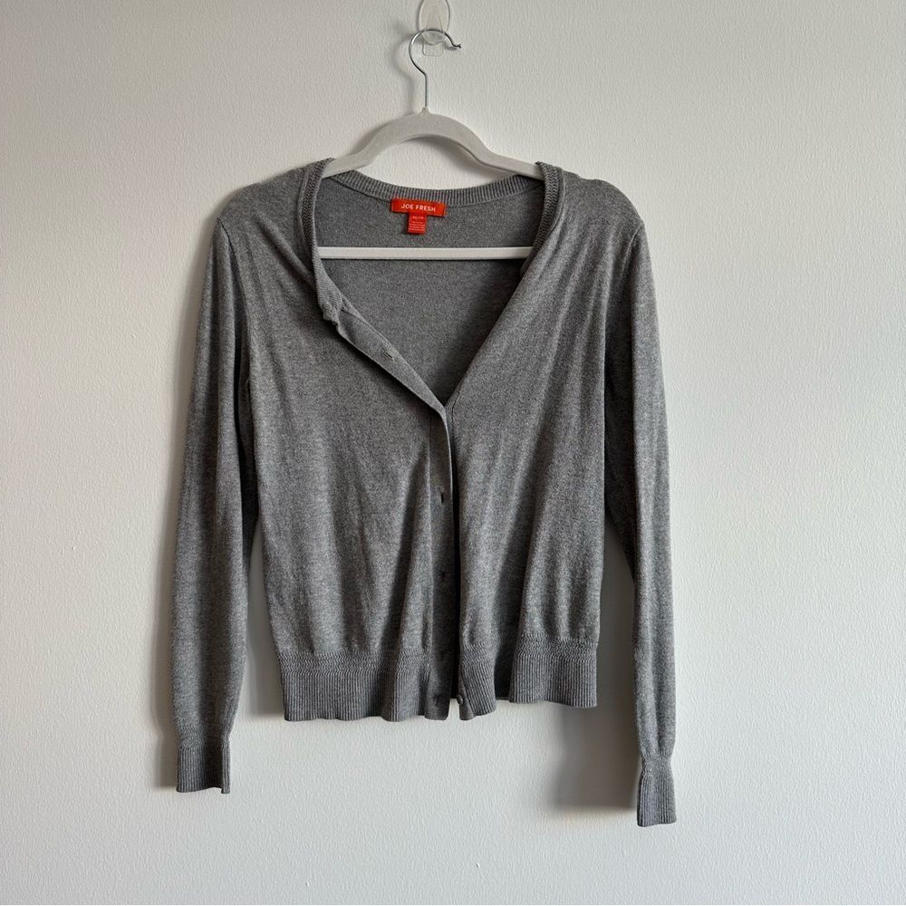 Joe Fresh | Light Gray Cardigan (Size XS)